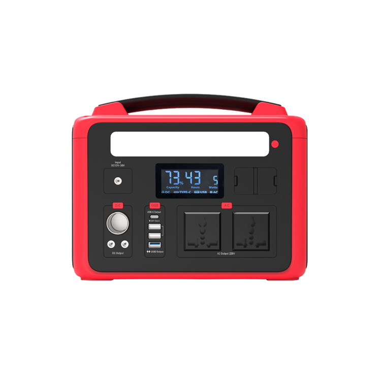 Gerador solar 600W de alta resistência para carregamento móvel