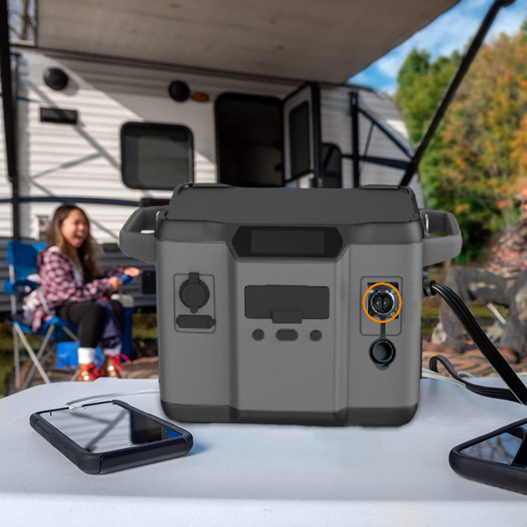 Gerador solar de alto desempenho 1200W para carregamento de backup