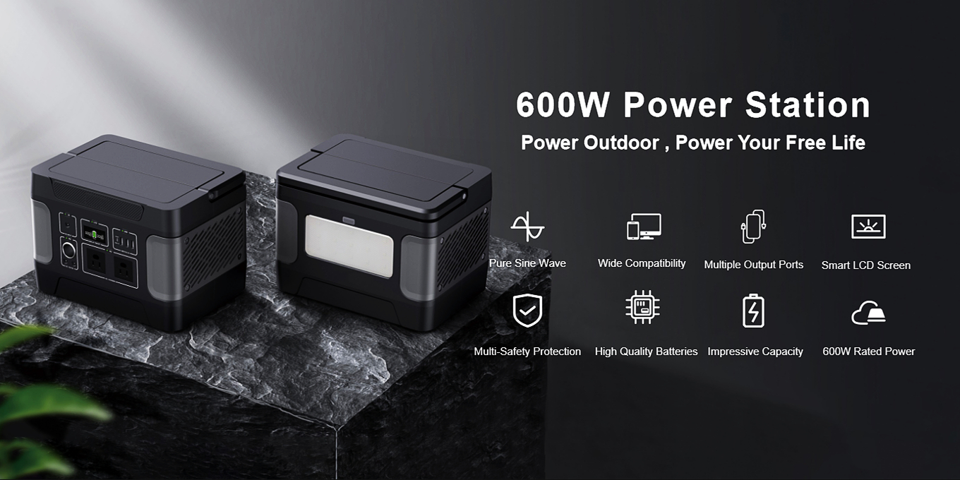 Gerador solar termodúrico de 600 W para carregamento de emergência