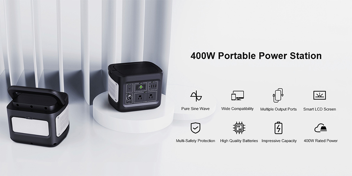 400W de manutenção grátis gerador solar para carregamento